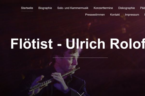 Musiker Ulrich Roloff